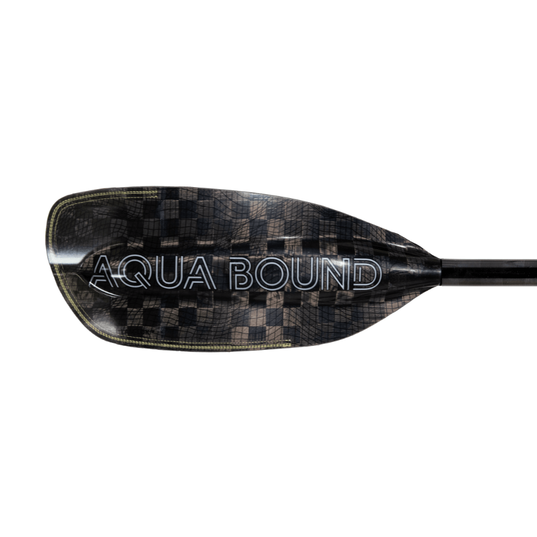 Aerial Minor Carbon 2-Piece Versa-Lok Straight Shaft Kayak Paddle, Whitewater Paddle, Aqua Bound, 191-196 cm at Festive Water Paddlesports