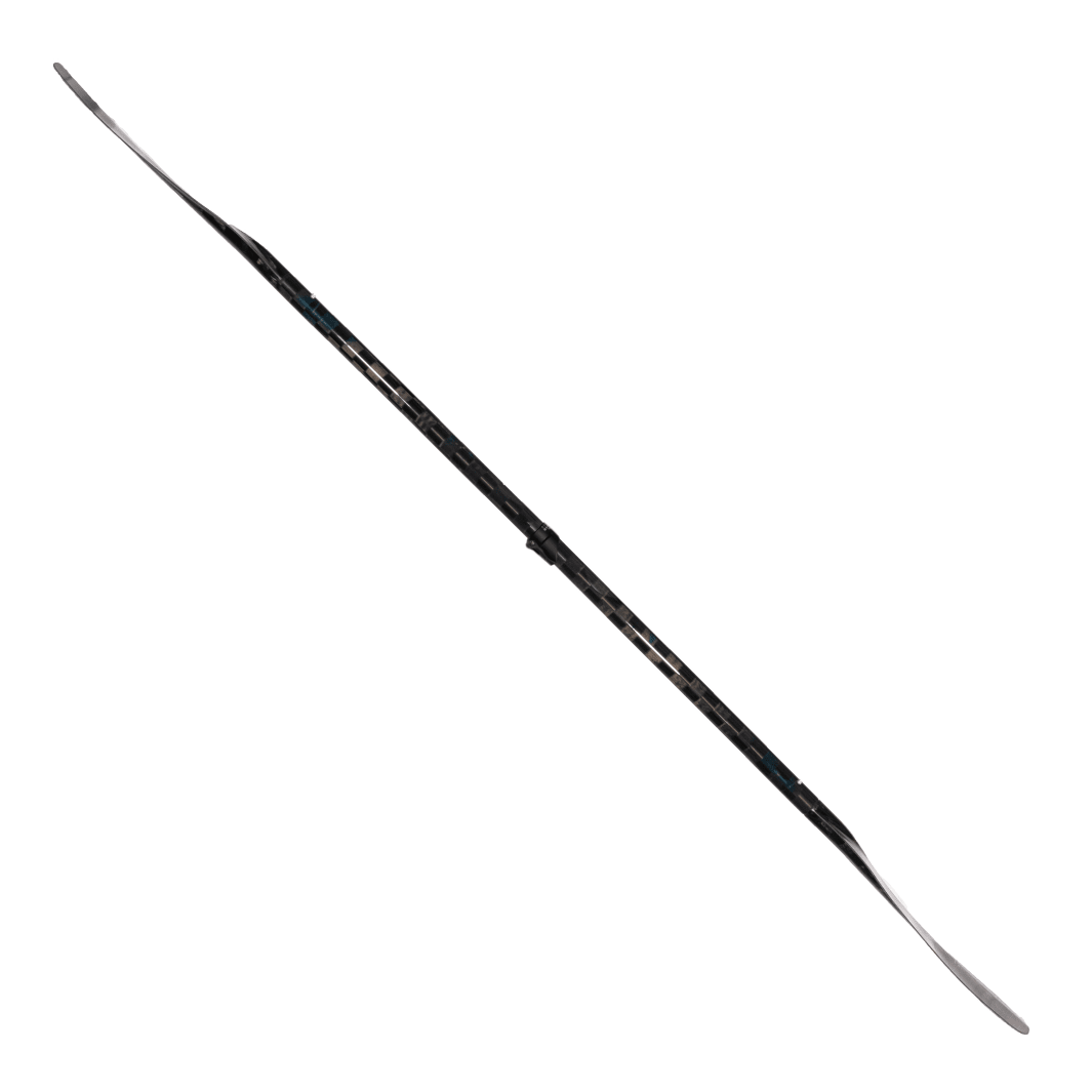 Aerial Minor Carbon 4-Piece Versa-Lok Straight Shaft Kayak Paddle, Whitewater Paddle, Aqua Bound, 191-196 cm at Festive Water Paddlesports