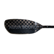 Aerial Minor Carbon 4-Piece Versa-Lok Straight Shaft Kayak Paddle, Whitewater Paddle, Aqua Bound, 191-196 cm at Festive Water Paddlesports