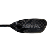 Aerial Minor Carbon 4-Piece Versa-Lok Straight Shaft Kayak Paddle, Whitewater Paddle, Aqua Bound, 191-196 cm at Festive Water Paddlesports