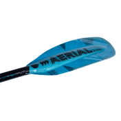 Aerial Minor Fiberglass 1-Piece Straight Shaft Kayak Paddle, Whitewater Paddle, Aqua Bound, 191 cm Please Select Feather Angle at Festive Water Paddlesports