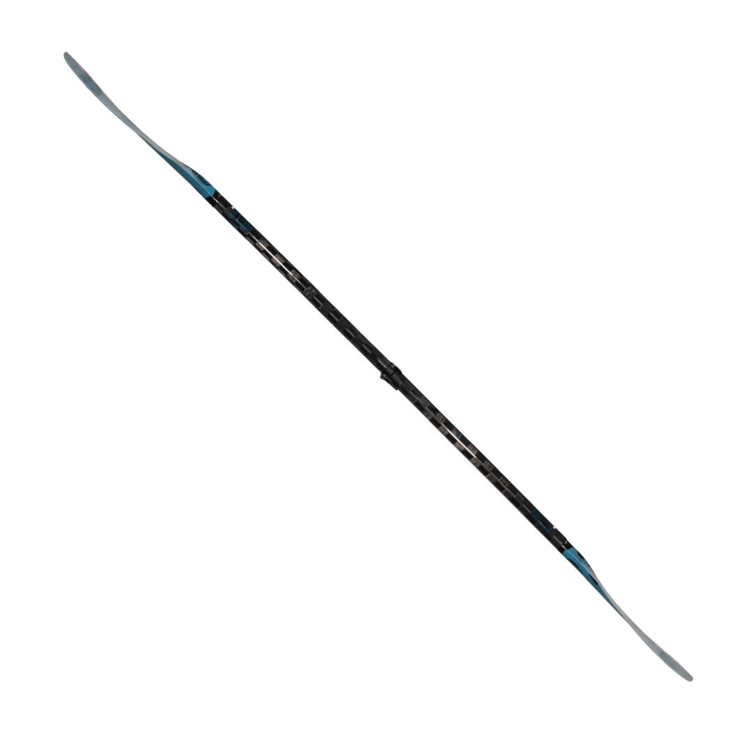 Aerial Minor Fiberglass 4-Piece Versa-Lok Straight Shaft Kayak Paddle, Whitewater Paddle, Aqua Bound, 191-196 cm at Festive Water Paddlesports