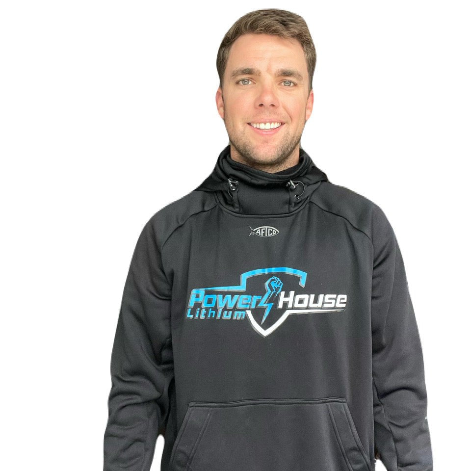 Aftco Reaper, Hoodie, PHL, L Black at Festive Water Paddlesports