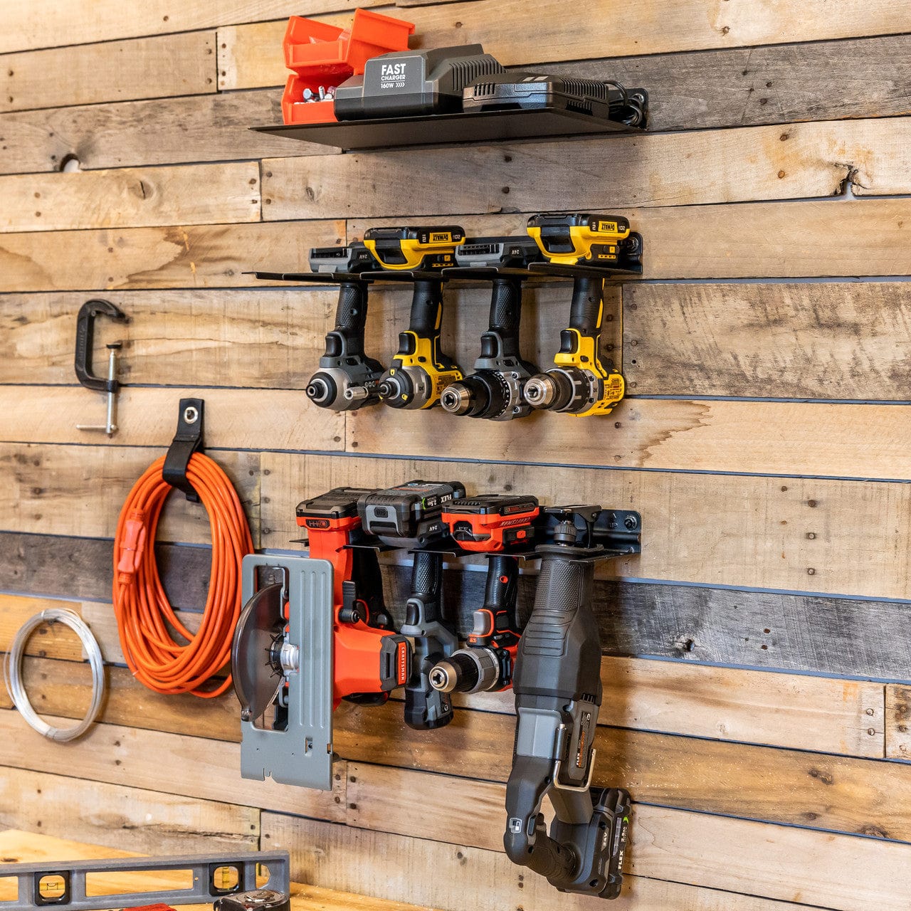 All - In - One Ultimate Power Tool Organizer Kit, Wall Mounted, StoreYourBoard, , , at Festive Water Paddlesports