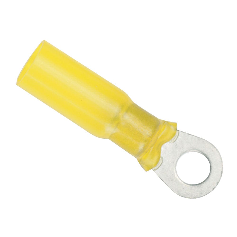 Ancor 12 - 10 Gauge - 10 Heat Shrink Ring Terminal - 100 - Pack [312399], Terminals, Ancor, , , at Festive Water Paddlesports