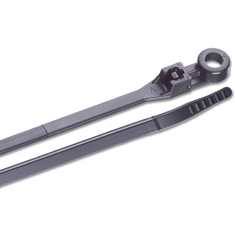 Ancor 6" UV Black Mounting Cable Zip Ties - 100 Pack [199253], Wire Management, Ancor, , , at Festive Water Paddlesports