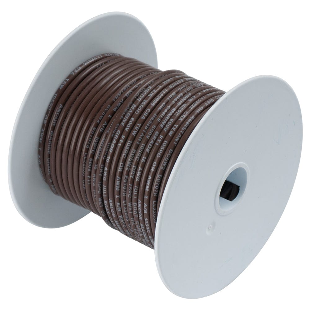 Ancor Brown 14AWG Tinned Copper Wire - 100' [104210], Wire, Ancor, , , at Festive Water Paddlesports