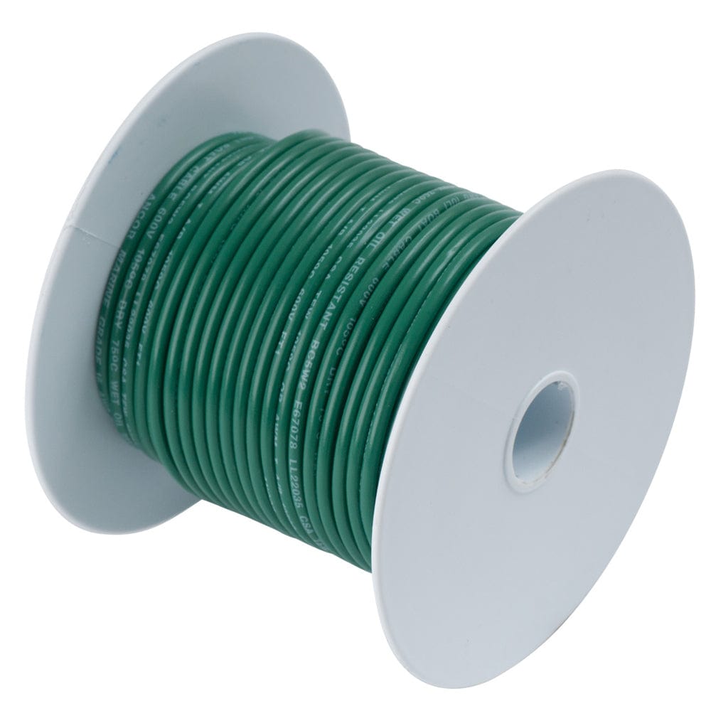 Ancor Green 14AWG Tinned Copper Wire - 100' [104310], Wire, Ancor, , , at Festive Water Paddlesports