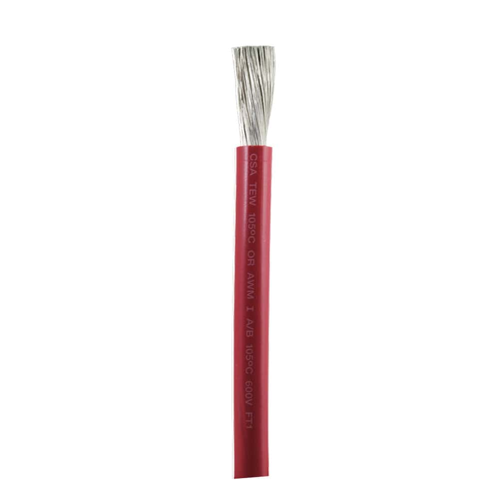 Ancor Red 1/0 AWG Battery Cable - Sold By The Foot [1165 - FT], Wire, Ancor, , , at Festive Water Paddlesports