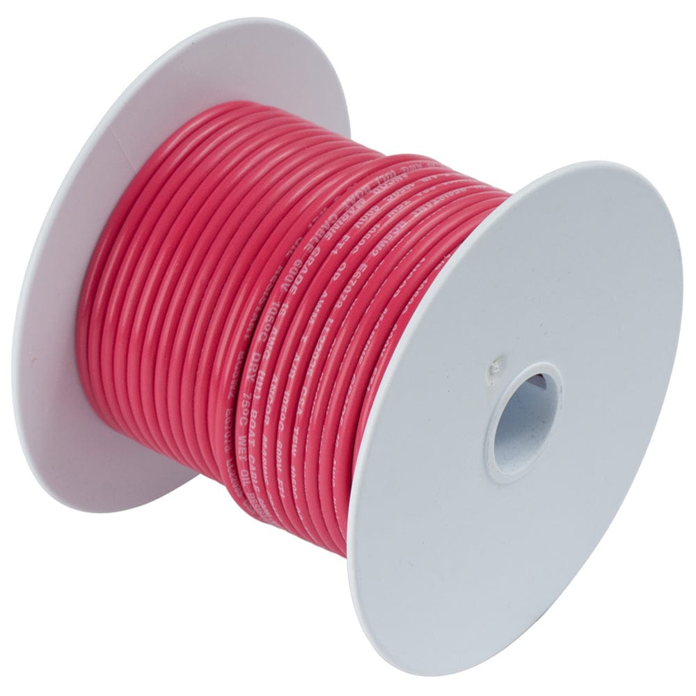 Ancor Red 16 AWG Tinned Copper Wire - 25' [182803], Wire, Ancor, , , at Festive Water Paddlesports