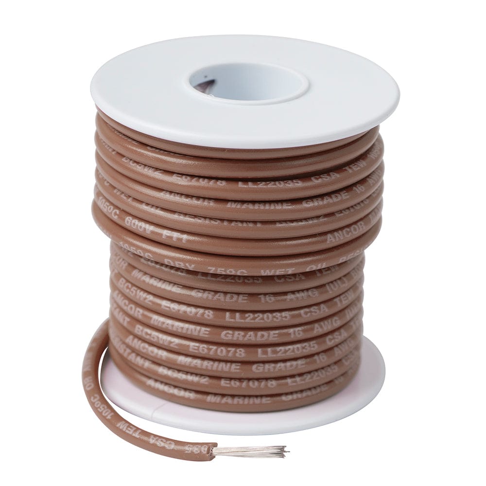 Ancor Tan 14 AWG Tinned Copper Wire - 100 [103810], Wire, Ancor, , , at Festive Water Paddlesports