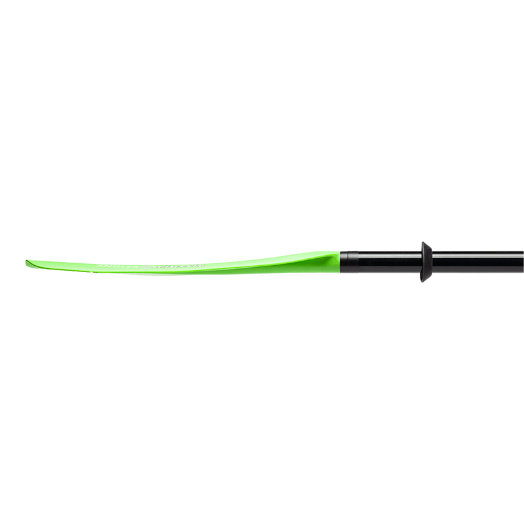 Angler Classic Snap-Button, Kayak Fishing Paddle, Bending Branches, Electric Green 240 at Festive Water Paddlesports