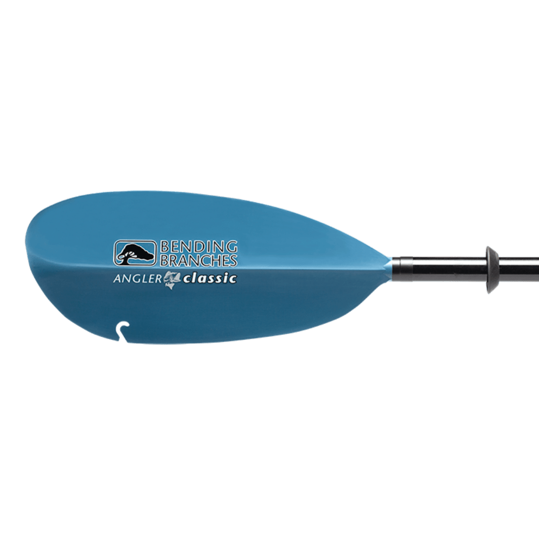 Angler Classic Snap-Button, Kayak Fishing Paddle, Bending Branches, Tidal Blue 240 at Festive Water Paddlesports