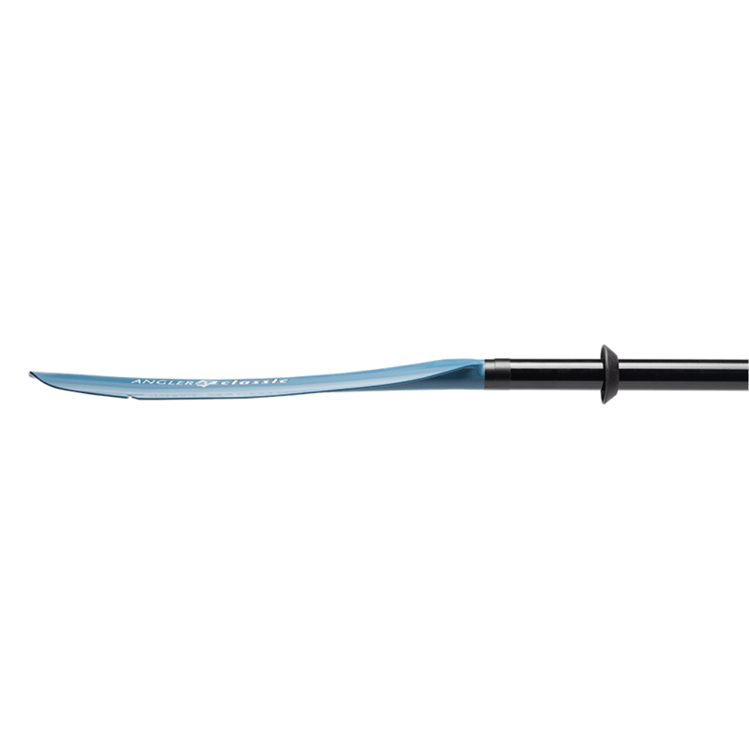 Angler Classic Snap-Button, Kayak Fishing Paddle, Bending Branches, Tidal Blue 240 at Festive Water Paddlesports