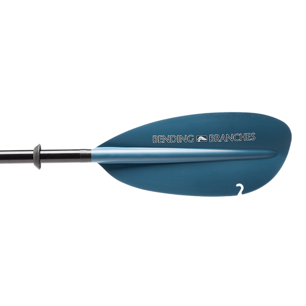 Angler Classic Snap-Button, Kayak Fishing Paddle, Bending Branches, Tidal Blue 240 at Festive Water Paddlesports