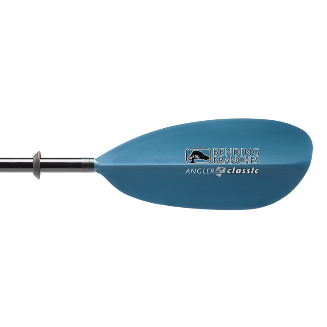 Angler Classic Snap-Button, Kayak Fishing Paddle, Bending Branches, Tidal Blue 240 at Festive Water Paddlesports