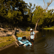 Angler Pro Carbon Posi-Lok, Kayak Fishing Paddle, Bending Branches, 240 cm at Festive Water Paddlesports