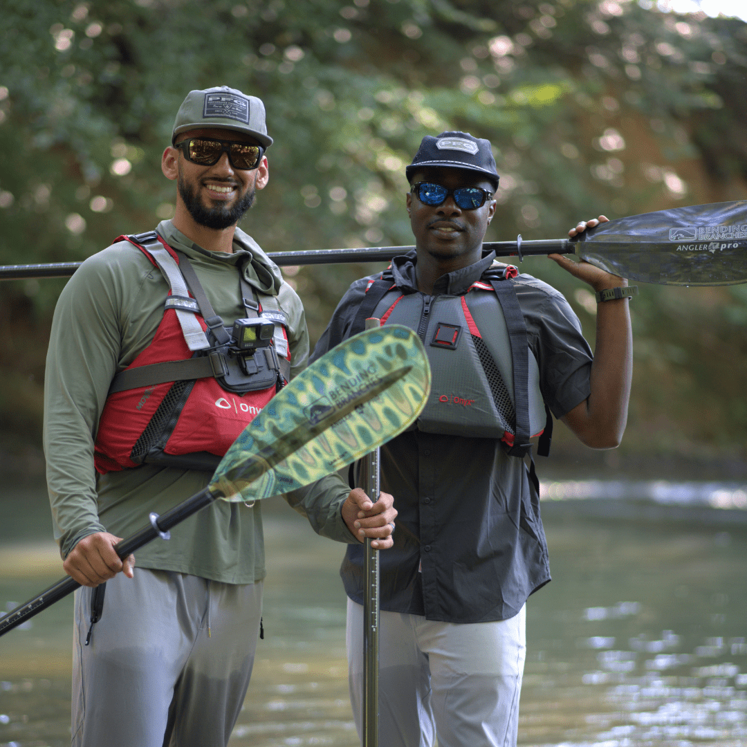 Angler Pro Posi-Lok, Kayak Fishing Paddle, Bending Branches, Bruiser 240 cm at Festive Water Paddlesports