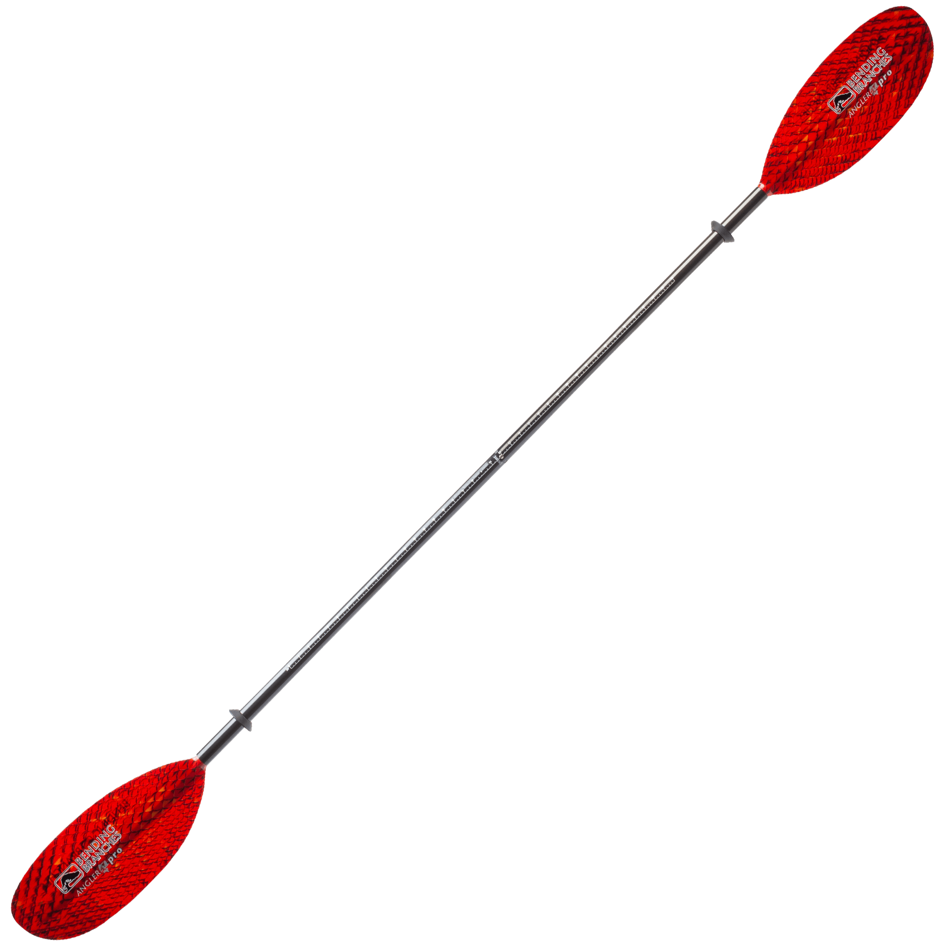 Angler Pro Snap-Button, Kayak Fishing Paddle, Bending Branches, Copperhead 240 cm at Festive Water Paddlesports
