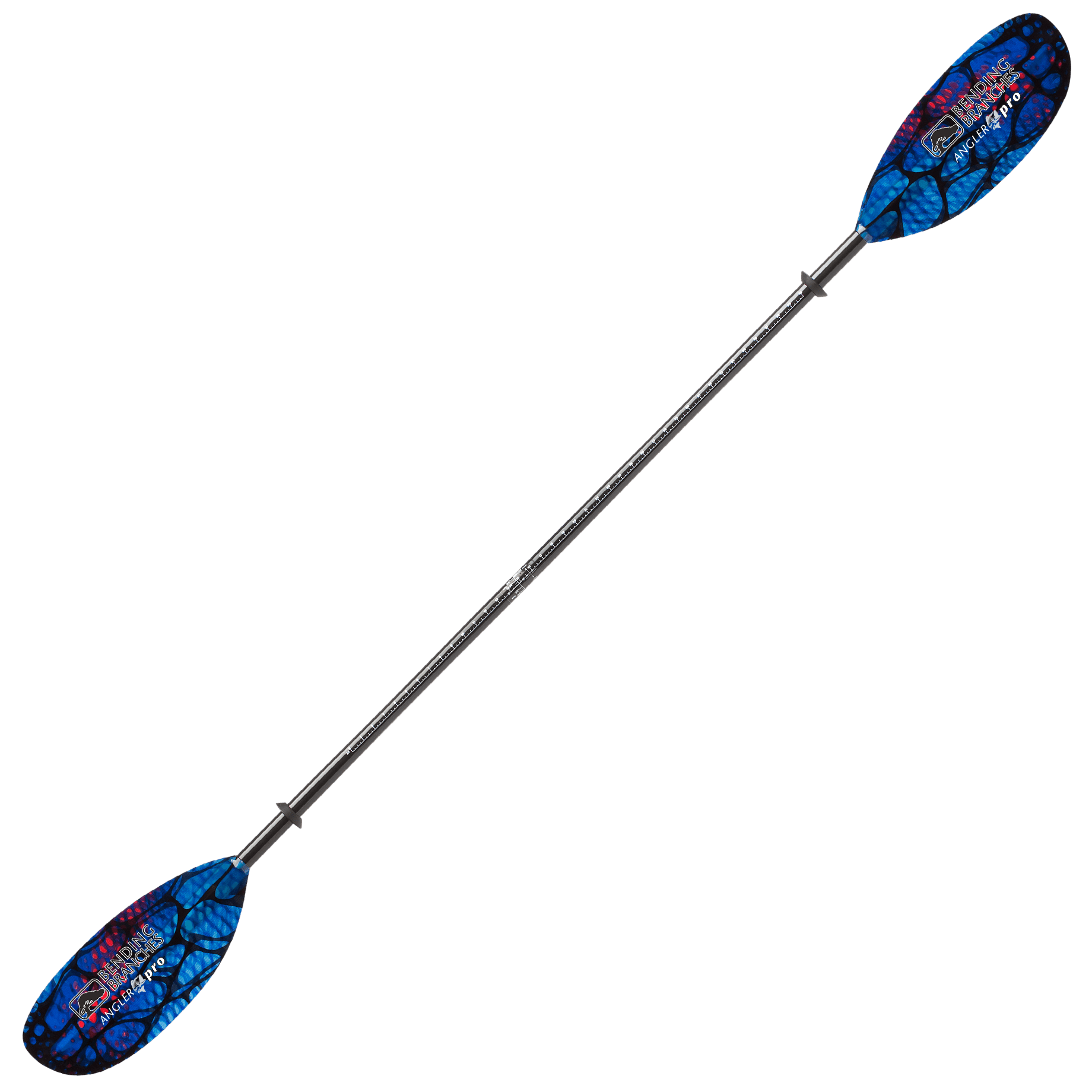 Angler Pro Snap-Button, Kayak Fishing Paddle, Bending Branches, Radiant 240 cm at Festive Water Paddlesports