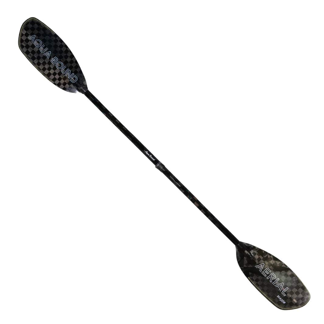 Aqua Bound Aerial Major Carbon 2 Piece Versa - Lok Straight Shaft Paddle, Whitewater Paddle, Aqua Bound, 191 - 196cm, , at Festive Water Paddlesports