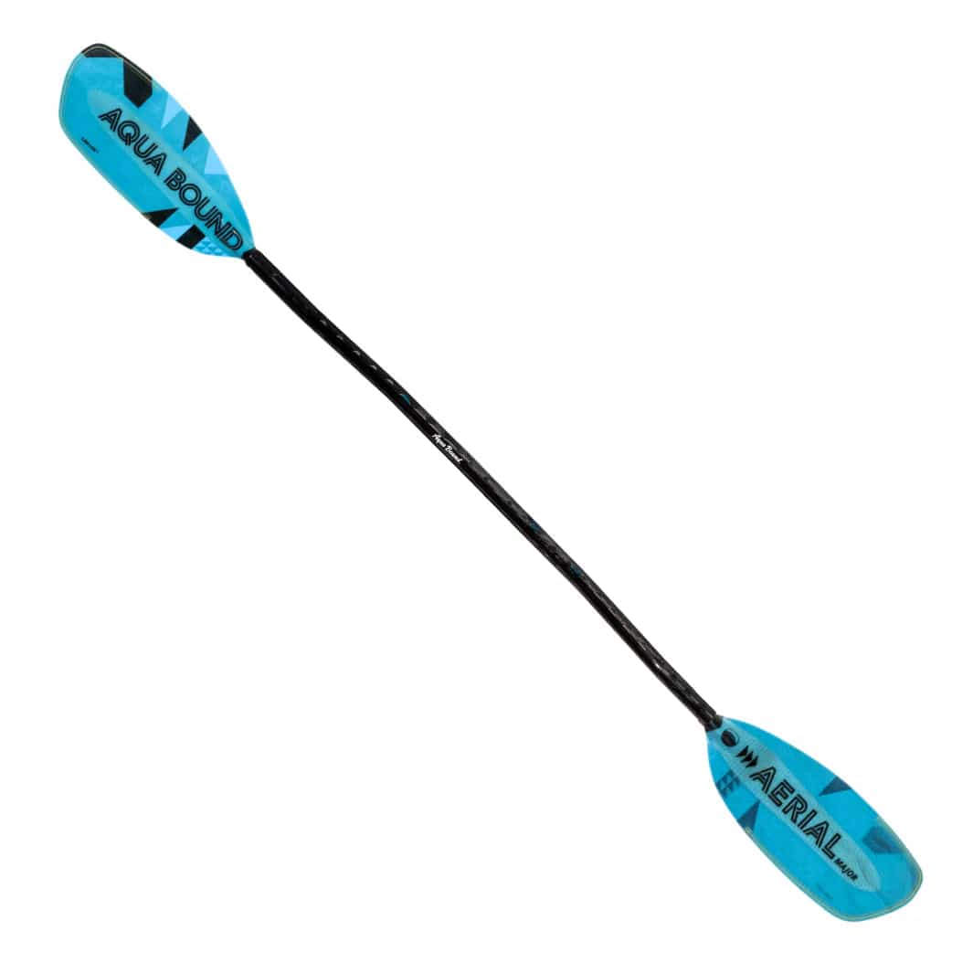 Aqua Bound Arial Major Fiberglass Crank/Bent Shaft, Whitewater Paddle, Aqua Bound, 194cm, 30 RHC, at Festive Water Paddlesports