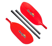 Aqua Bound Shred Fiberglass 4 - piece Kayak Paddle, Whitewater Paddle, Aqua Bound, 194cm, 30 RHC, at Festive Water Paddlesports