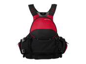 Astral BlueJacket PFD, Low Profile PFD, Astral, S/M, Cherry Creek Red, at Festive Water Paddlesports