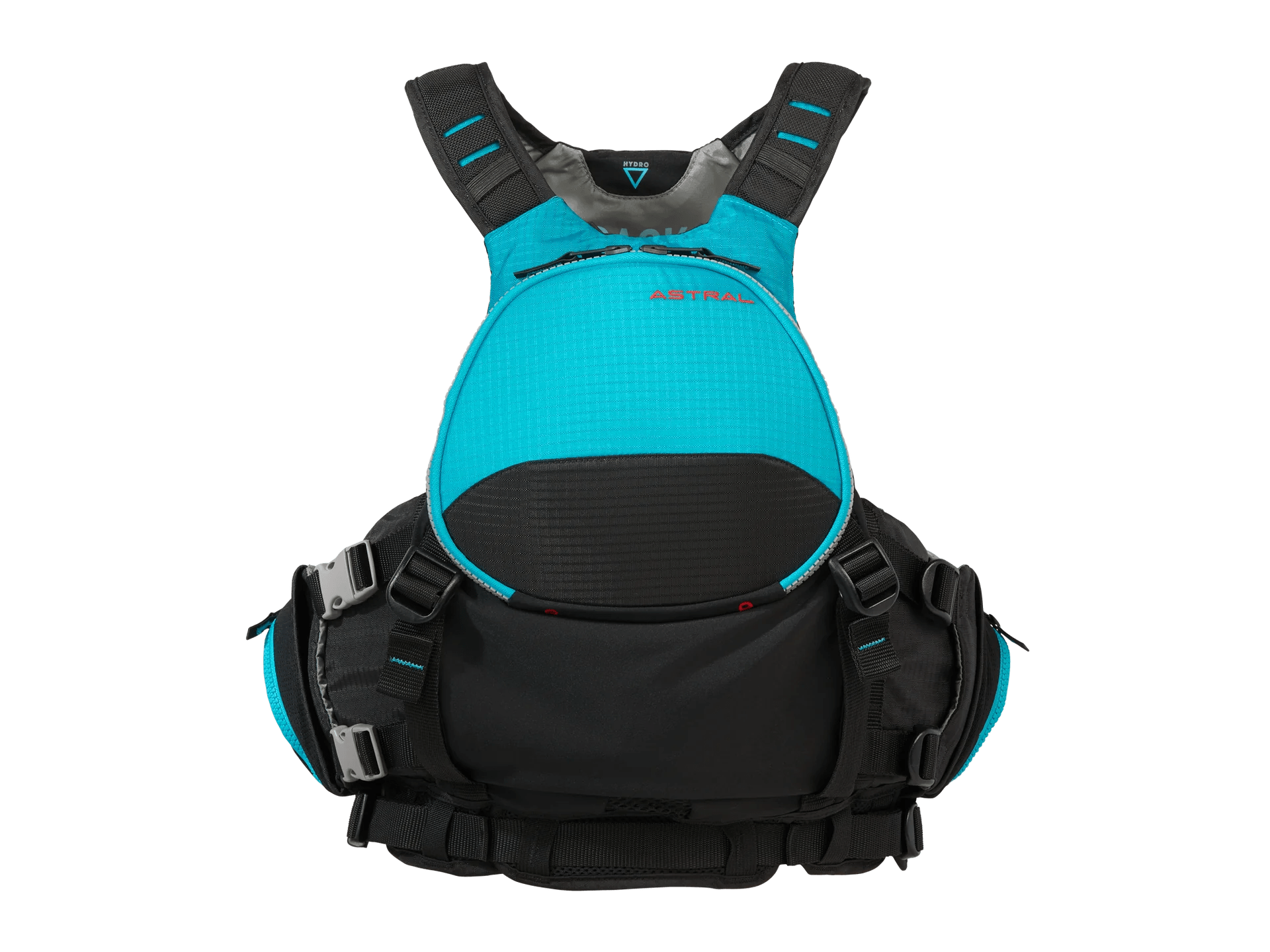 Astral BlueJacket PFD, Low Profile PFD, Astral, S/M, Glacier Blue, at Festive Water Paddlesports