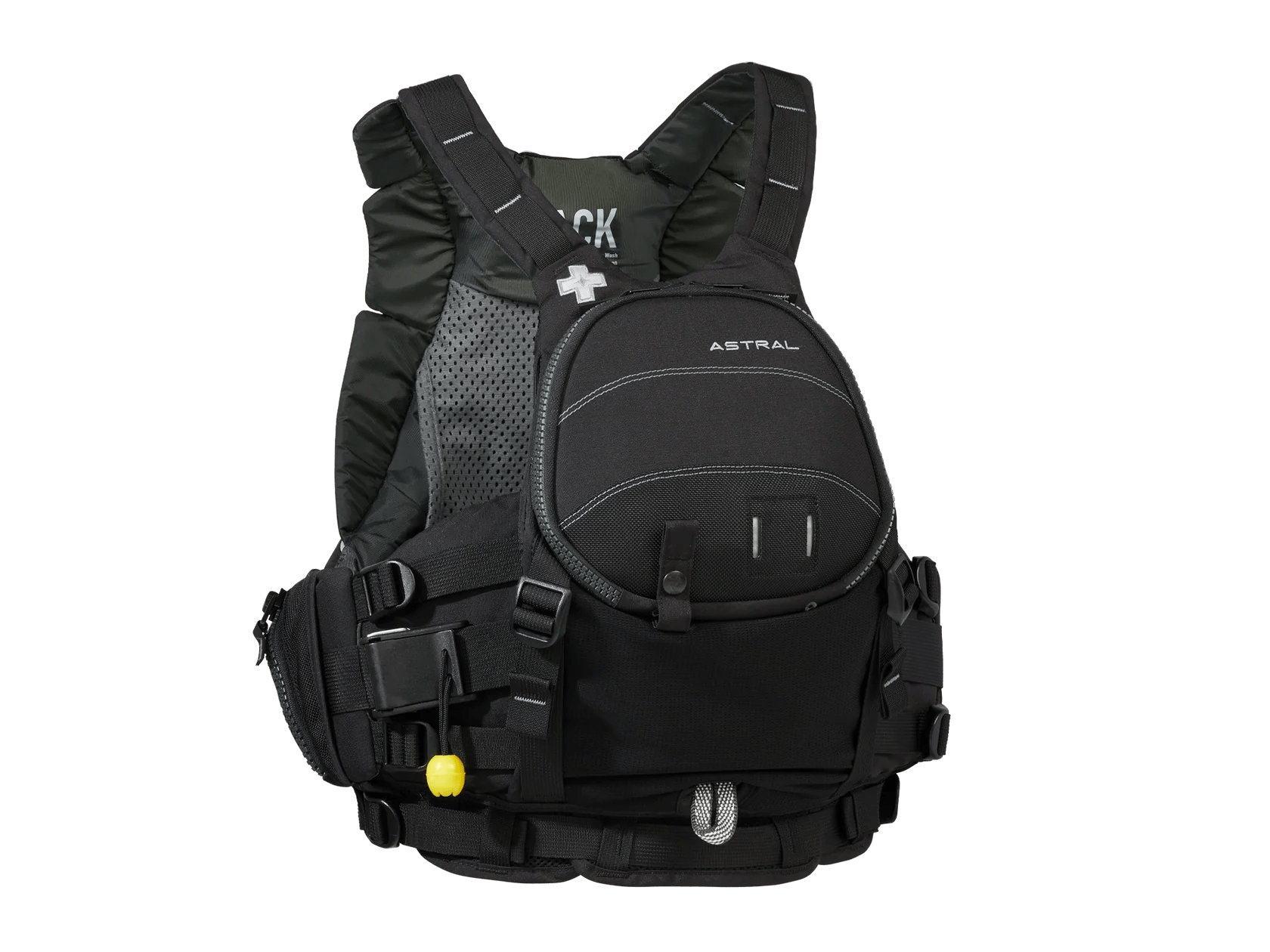 Astral GreenJacket, Rescue PDF, Astral, Midnight Black, M/L, at Festive Water Paddlesports