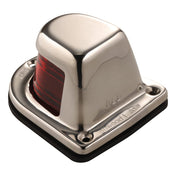 Attwood 1 - Mile Deck Mount, Red Sidelight - 12V - Stainless Steel Housing [66319R7], Navigation Lights, Attwood Marine, , , at Festive Water Paddlesports