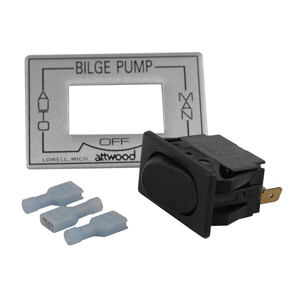 Manual Bilge Pump Switch [7615A3], Bilge Pumps, Attwood Marine, , , at Festive Water Paddlesports
