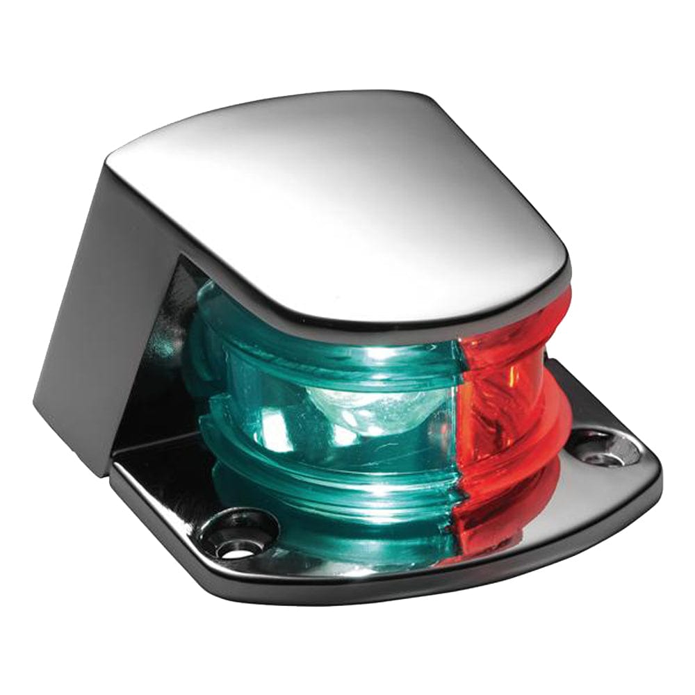 Attwood Bi - Color Combination Sidelight - 12V - Chrome Plated Zamak [6375D6], Navigation Lights, Attwood Marine, , , at Festive Water Paddlesports
