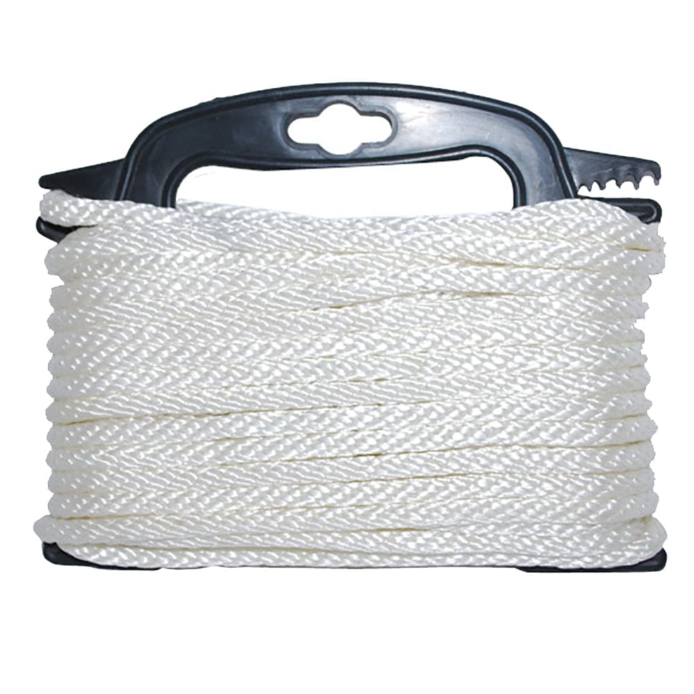 Attwood Braided Nylon Rope - 3/16" x 100' - White [117553 - 7], Rope & Chain, Attwood Marine, , , at Festive Water Paddlesports