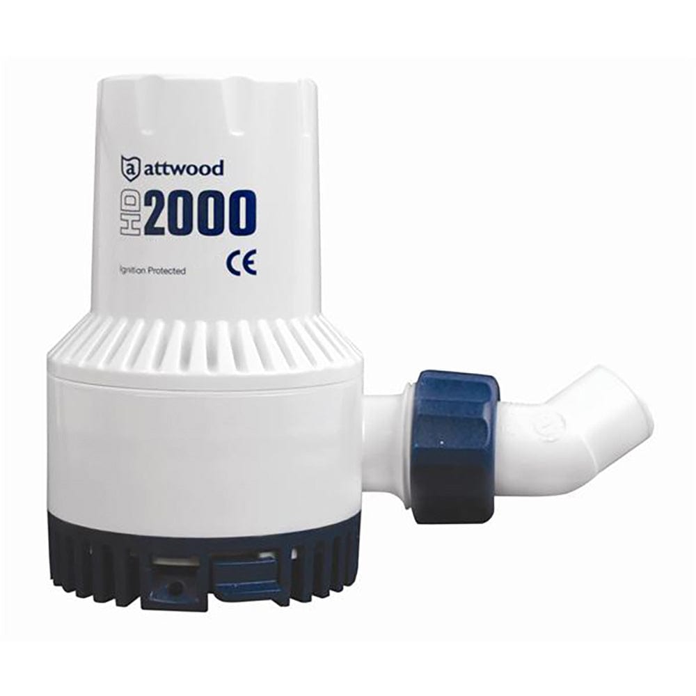 Attwood HD2000 Heavy Duty Bilge Pump - 24V 2000 GPH [4770 - 4], Bilge Pumps, Attwood Marine, , , at Festive Water Paddlesports