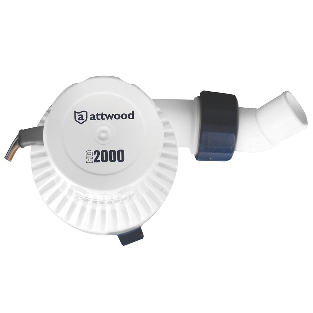 Attwood Heavy - Duty Bilge Pump 2000 Series - 12V - 2000 GPH [4760 - 4], Bilge Pumps, Attwood Marine, , , at Festive Water Paddlesports