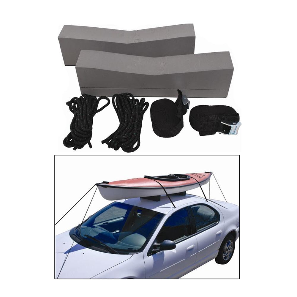 Attwood Kayak Car - Top Carrier Kit [11438 - 7], Roof Rack Systems, Attwood Marine, , , at Festive Water Paddlesports