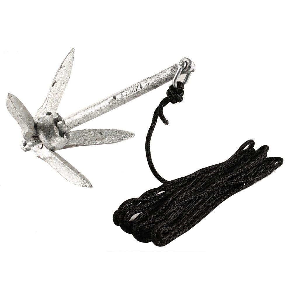 Attwood Kayak Grapnel Anchor Kit [11959 - 1], Anchoring, Attwood Marine, , , at Festive Water Paddlesports