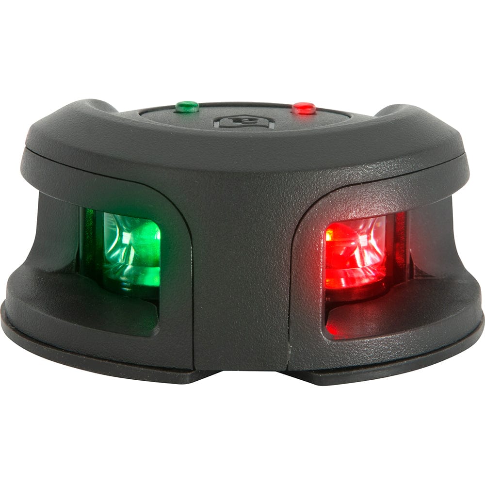 Attwood LightArmor Bow Mount Navigation Light - Composite Black - Bi - Color - 2NM [NV2002PB - 7], Navigation Lights, Attwood Marine, , , at Festive Water Paddlesports