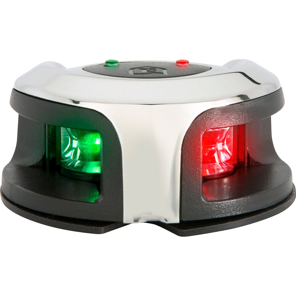 Attwood LightArmor Bow Mount Navigation Light - Stainless Steel - Bi - Color - 2NM [NV2002SS - 7], Navigation Lights, Attwood Marine, , , at Festive Water Paddlesports