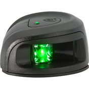 Attwood LightArmor Deck Mount Navigation Light - Black Composite - Starboard (green) - 2NM [NV2012PBG - 7], Navigation Lights, Attwood Marine, , , at Festive Water Paddlesports