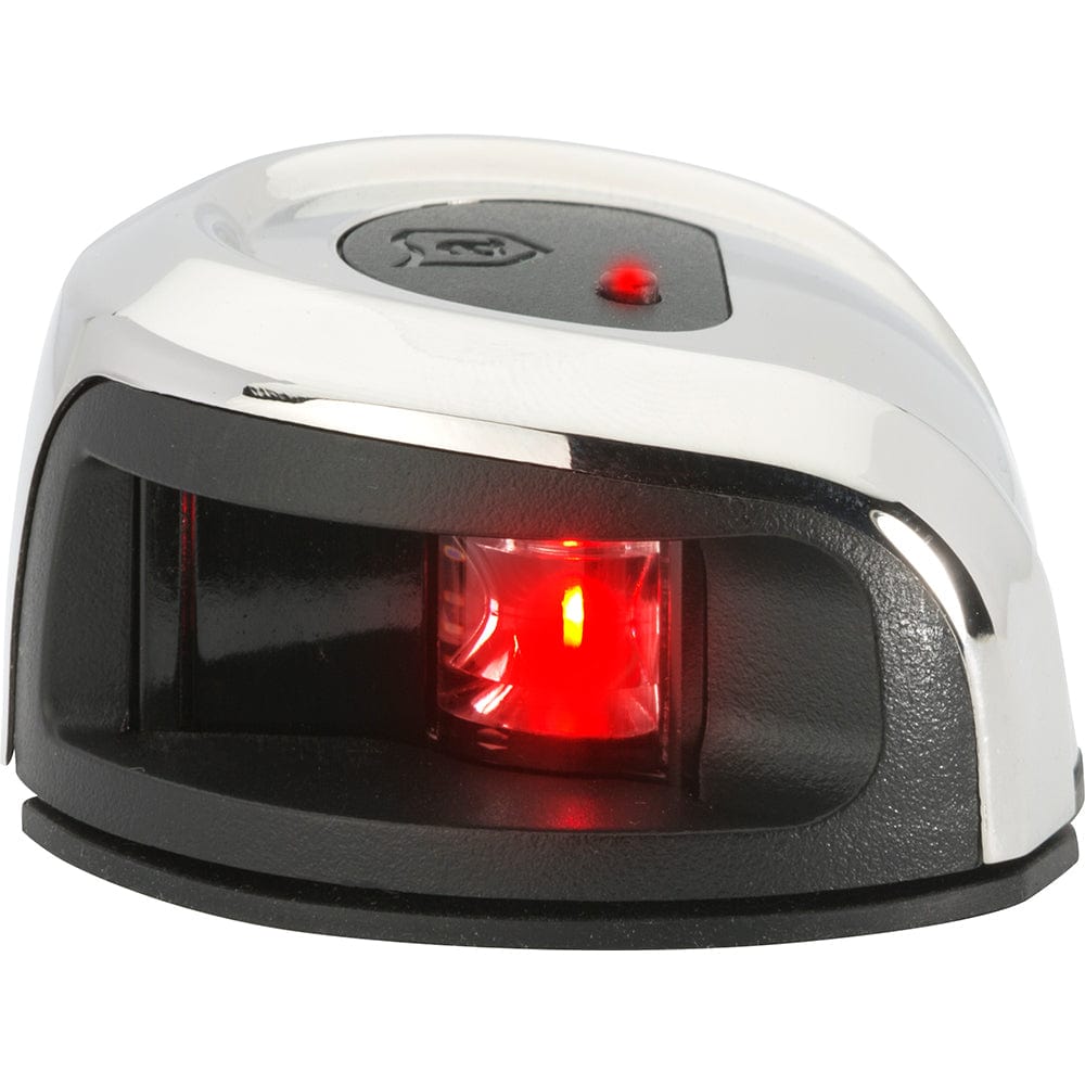Attwood LightArmor Deck Mount Navigation Light - Stainless Steel - Port (red) - 2NM [NV2012SSR - 7], Navigation Lights, Attwood Marine, , , at Festive Water Paddlesports