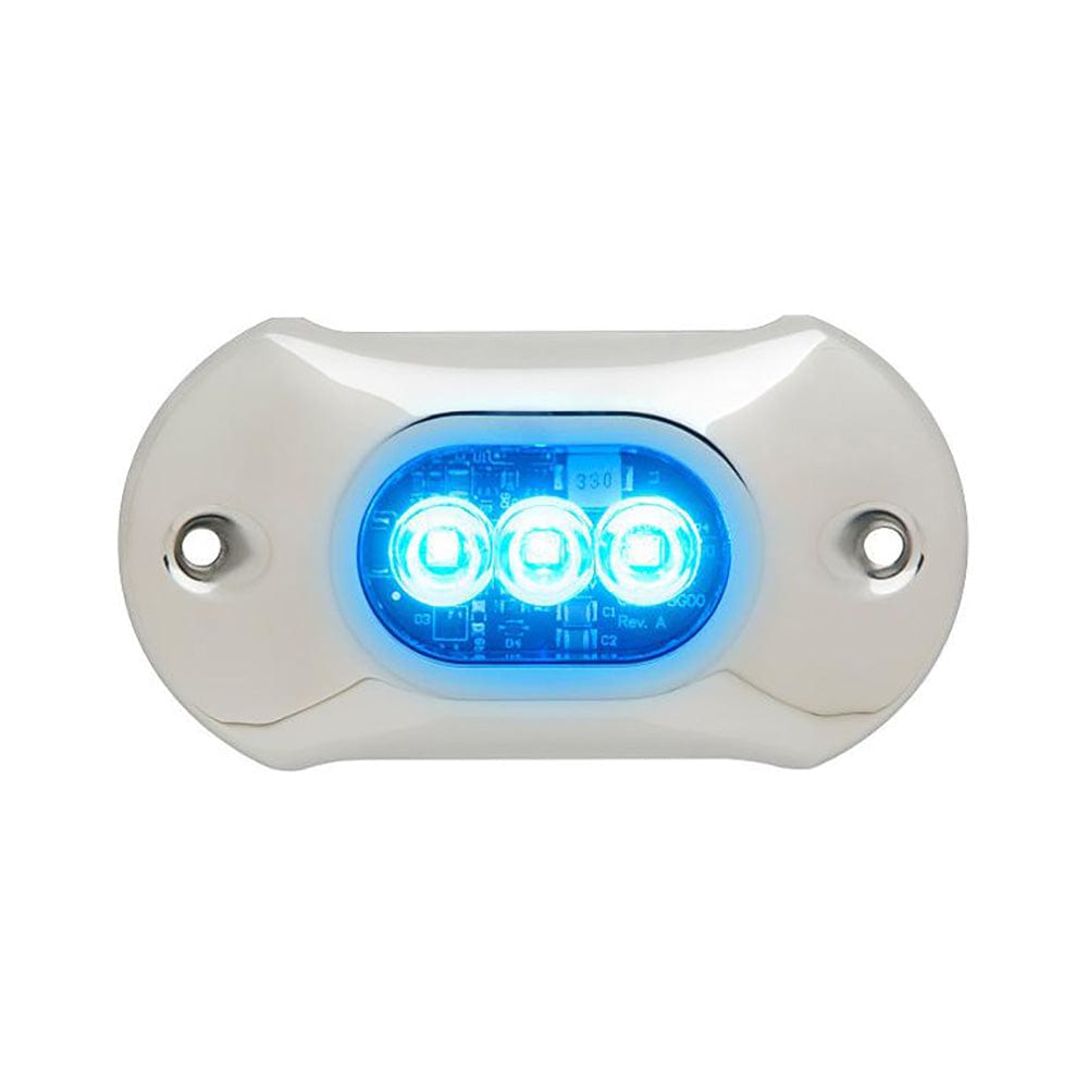 Attwood LightArmor HPX Underwater Light - 3 LED Blue [66UW03B - 7], Underwater Lighting, Attwood Marine, , , at Festive Water Paddlesports