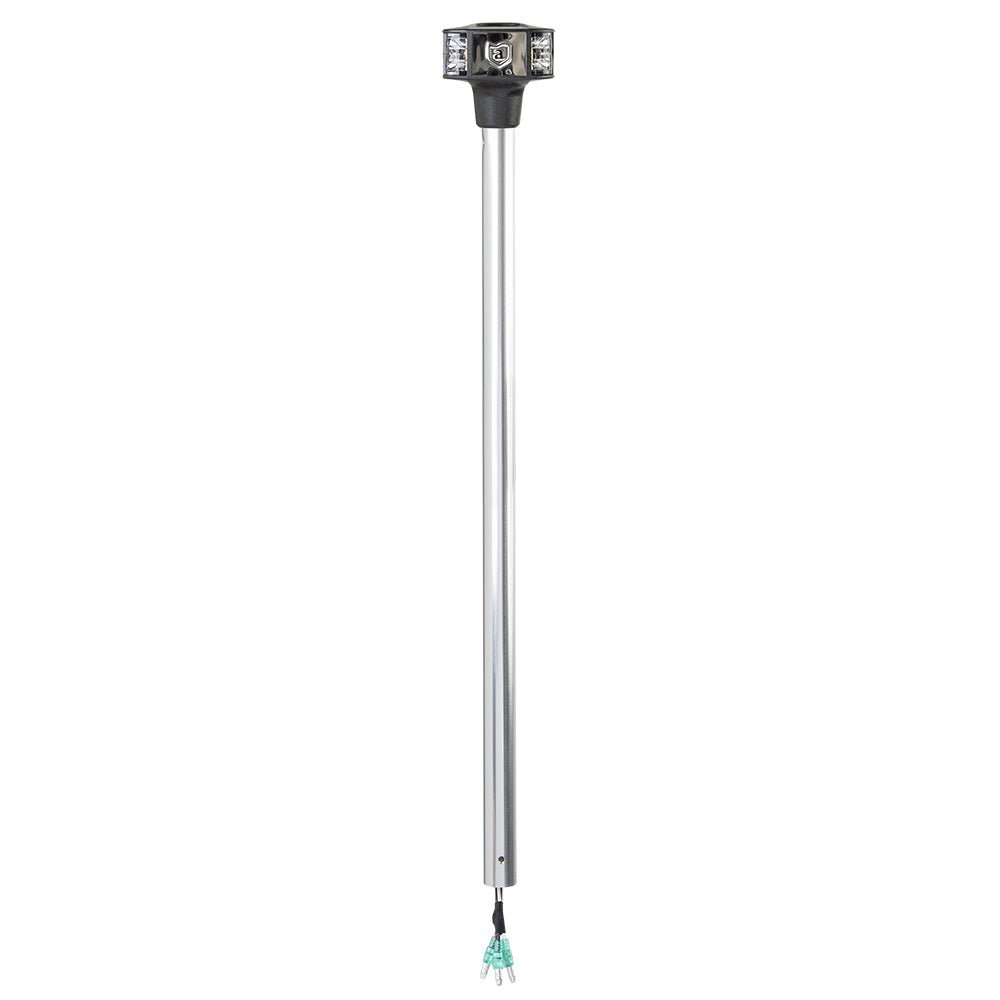 Attwood LightArmor Masthead 36" Anchor Light f/Use With Powerbase [7800 - 36 - 7], Navigation Lights, Attwood Marine, at Festive Water Paddlesports
