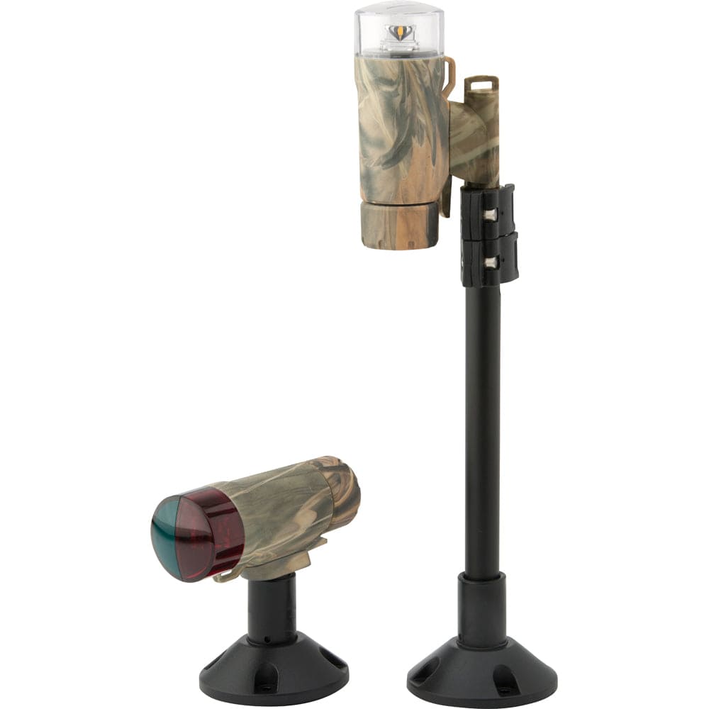 Attwood PaddleSport Portable Navigation Light Kit - Screw Down or Adhesive Pad - RealTree Max - 4 Camo [14193 - 7], Navigation Lights, Attwood Marine, , , at Festive Water Paddlesports
