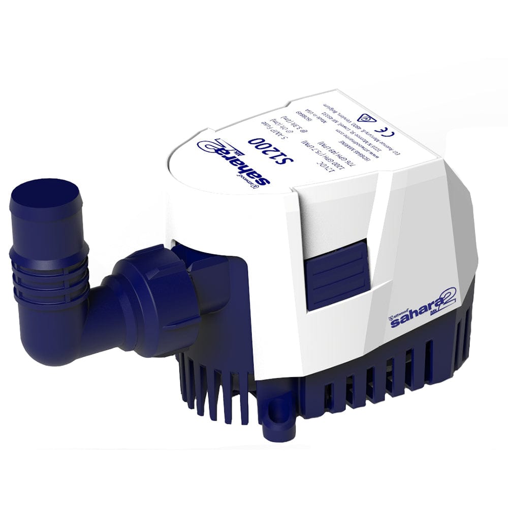 Attwood Sahara MK2 S1200 Bilge Pump 1200 GPH - 12V - Automatic [5512 - 7], Bilge Pumps, Attwood Marine, , , at Festive Water Paddlesports