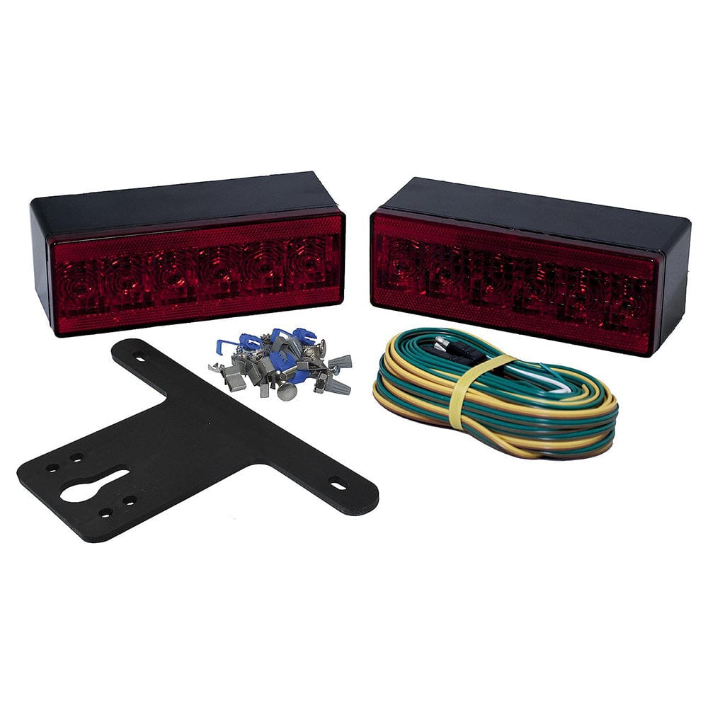 Attwood Submersible LED Low - Profile Trailer Light Kit [14064 - 7], Lights & Wiring, Attwood Marine, , , at Festive Water Paddlesports
