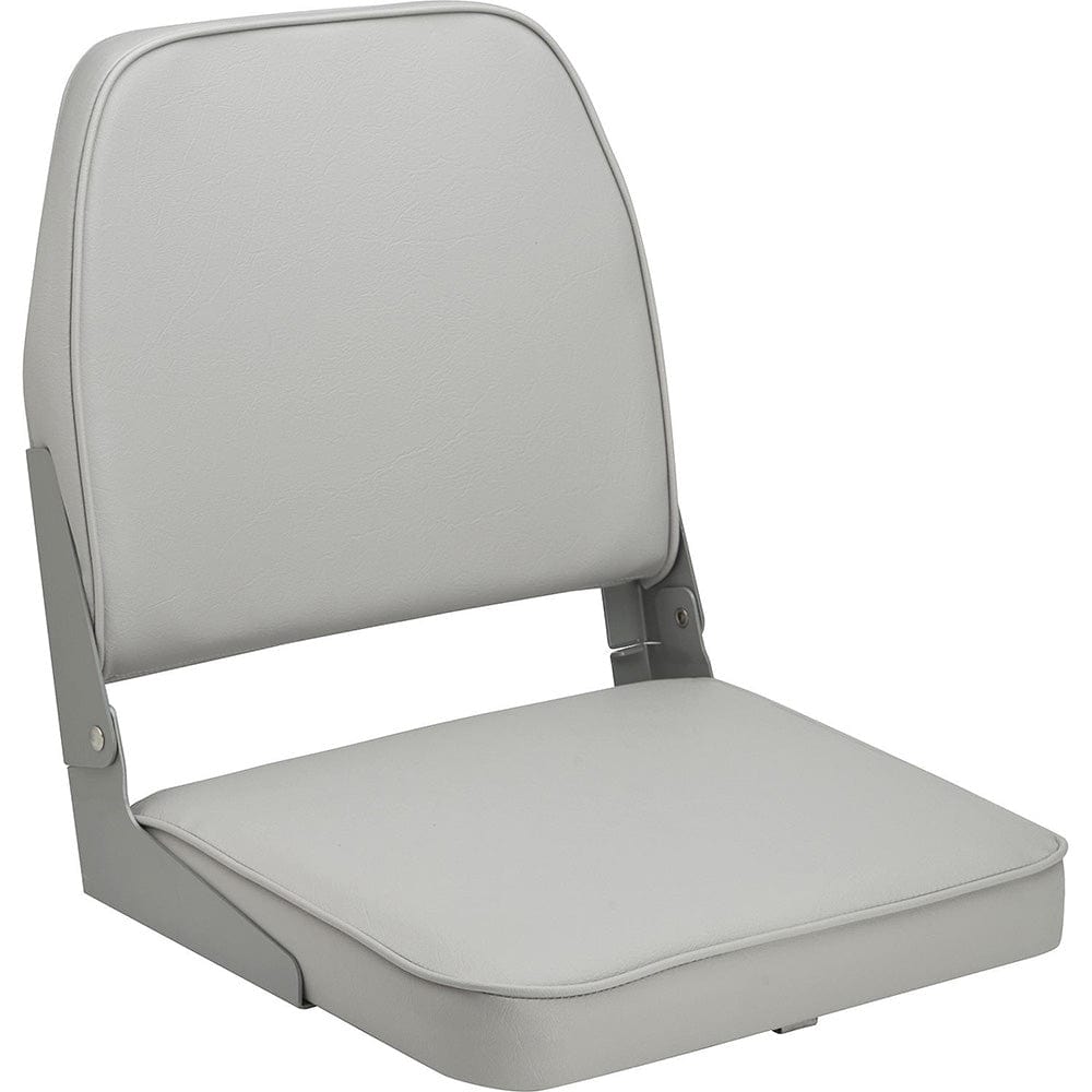 Attwood Swivl - Eze Low Back Padded Flip Seat - Grey [98395GY], Seating, Attwood Marine, , , at Festive Water Paddlesports