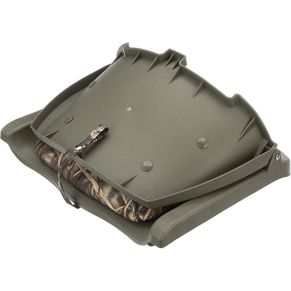 Attwood Swivl - Eze Padded Flip Seat - Camo [98391GNMX], Seating, Attwood Marine, , , at Festive Water Paddlesports