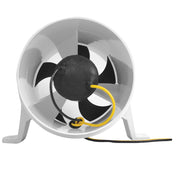 Attwood Turbo 4000 Series II Water - Resistant, In - Line Blower - 12V - White [1749 - 4], Blowers & Heaters, Attwood Marine, , , at Festive Water Paddlesports